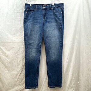 Torrid Boyfriend Straight Vintage Stretch Mid-Rise Jean Women +14R 2 In The Bush